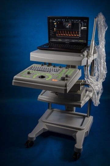 Wózek ultrasonografy telemed